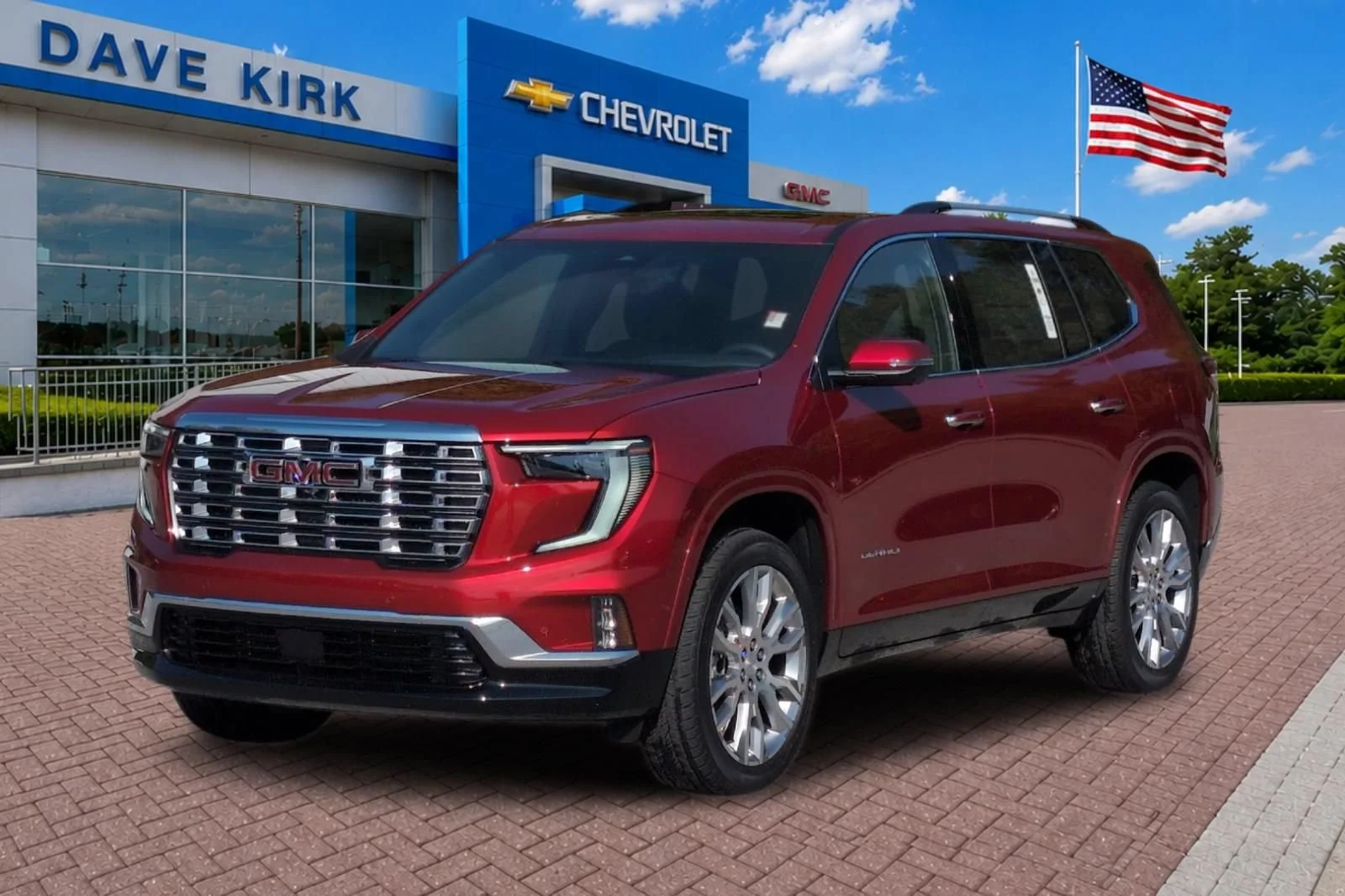 New 2026 Volcanic Red Tintcoat GMC Denali image 7