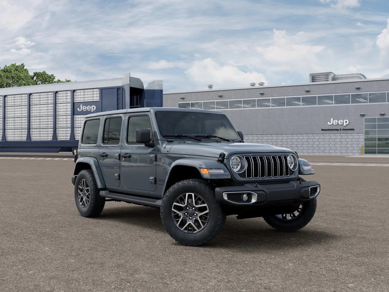 New 2026 Anvil Clear-Coat Exterior Paint Jeep Sahara image 3