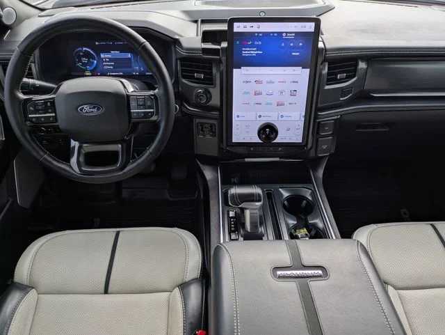 Certified Used 2024 Antimatter Blue Metallic Ford Platinum image 15