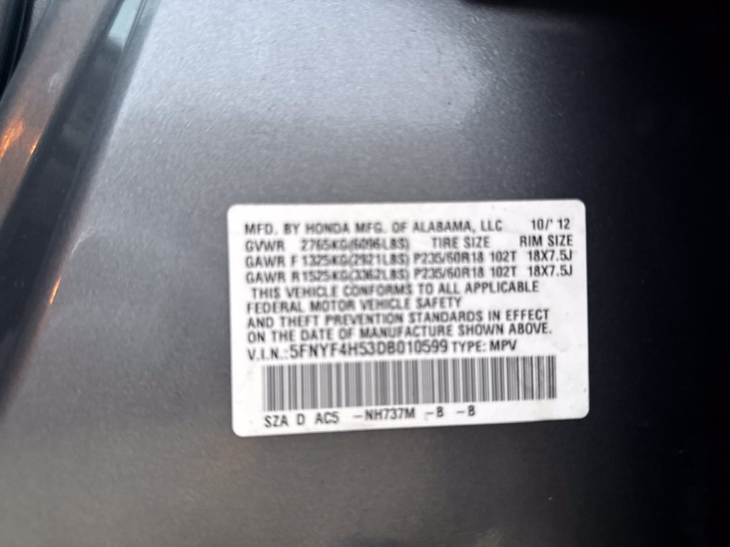 Used 2013 Gray Honda EX-L image 30