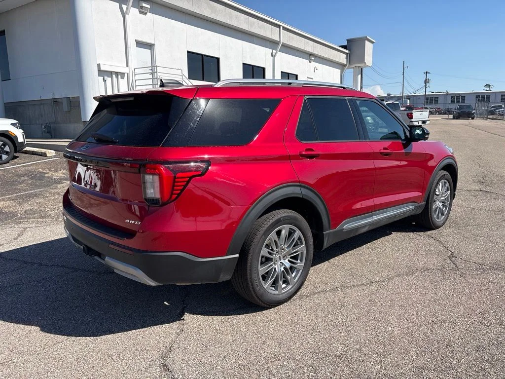 Certified Used 2025 Red Metallic Ford Platinum image 7