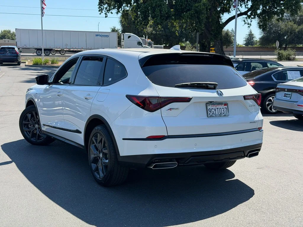 Certified Used 2023 Platinum White Pearl Acura A-Spec image 9