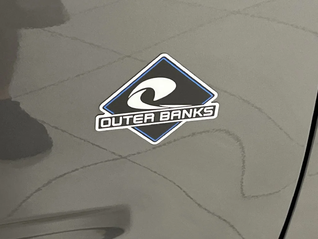 New 2025 Carbonized Gray Metallic Ford Outer Banks® image 8