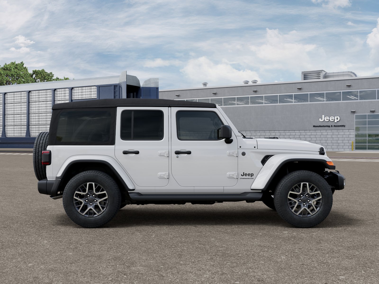 New 2027 Bright White Clearcoat Jeep Sahara image 12