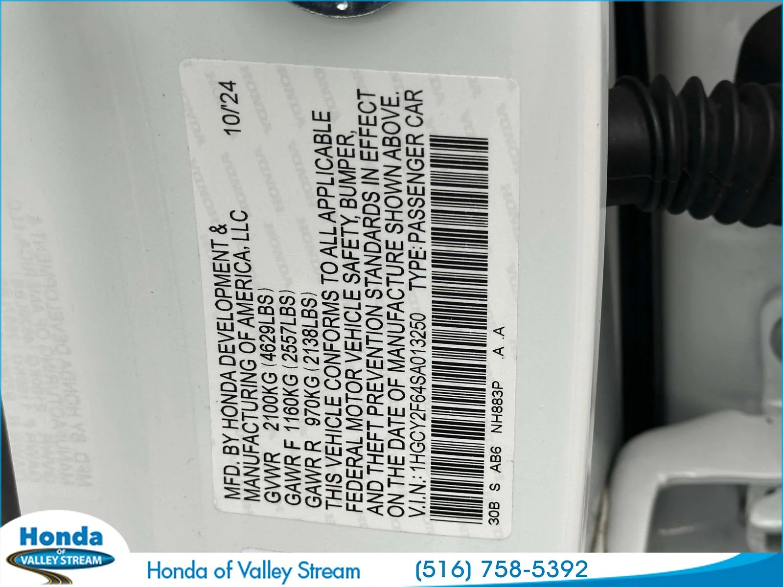Certified Used 2025 Platinum White Pearl Honda EX-L image 17