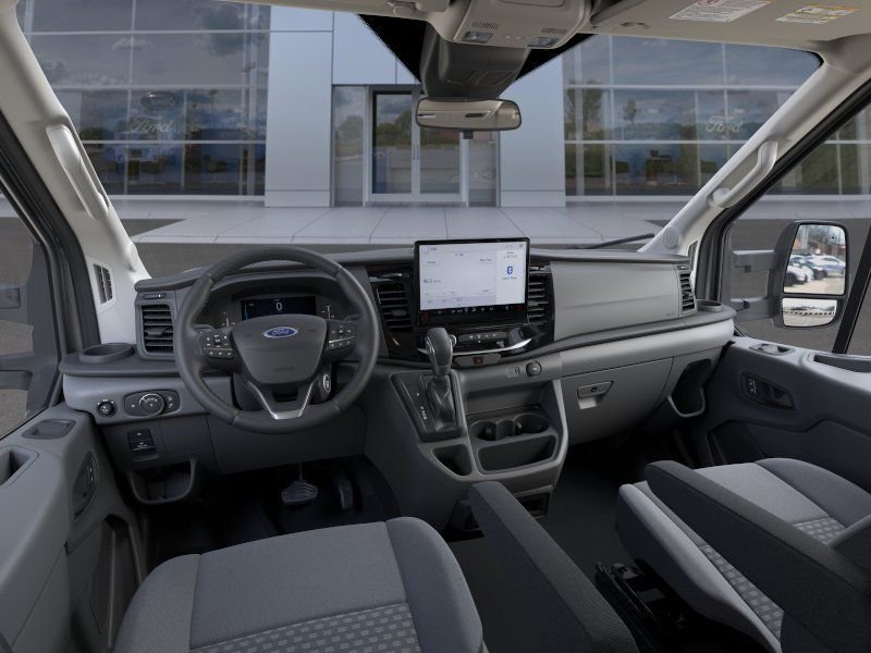 New 2026 Carbonized Gray Metallic Ford Passenger Van XLT image 9
