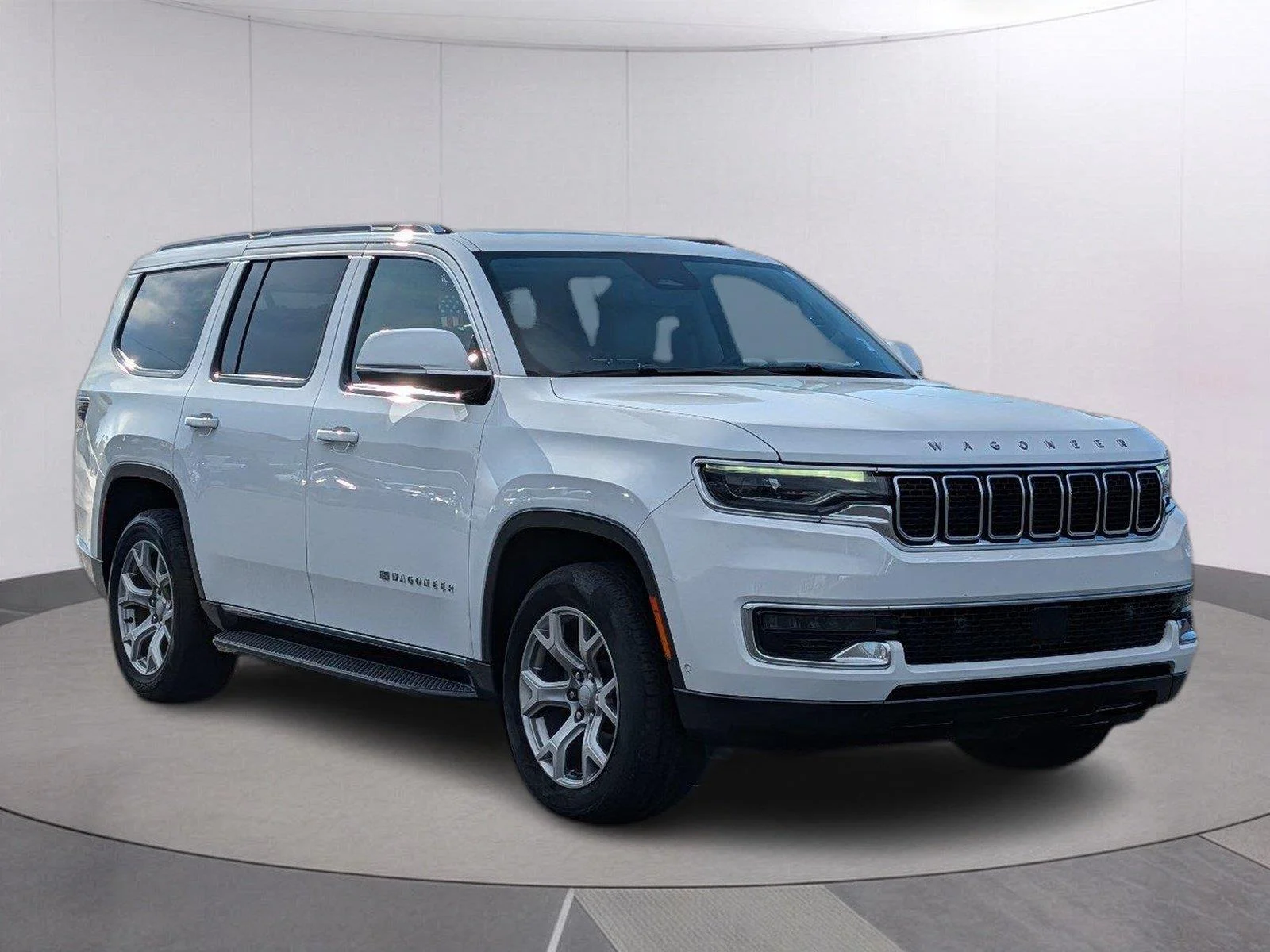 Used 2022 Bright White Clearcoat Jeep Series I image 7