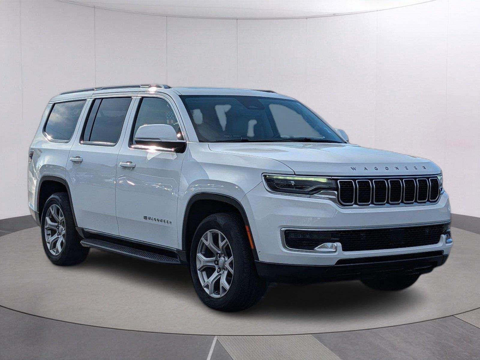 Used 2022 Bright White Clearcoat Jeep Series I image 7