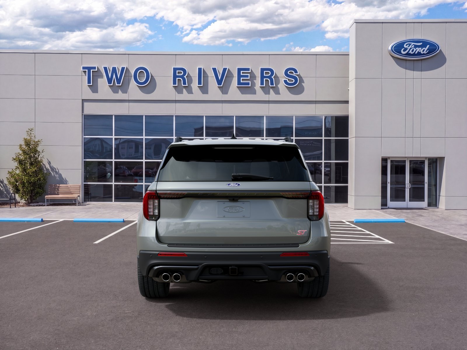 New 2027 Avalanche Gray Ford ST image 7