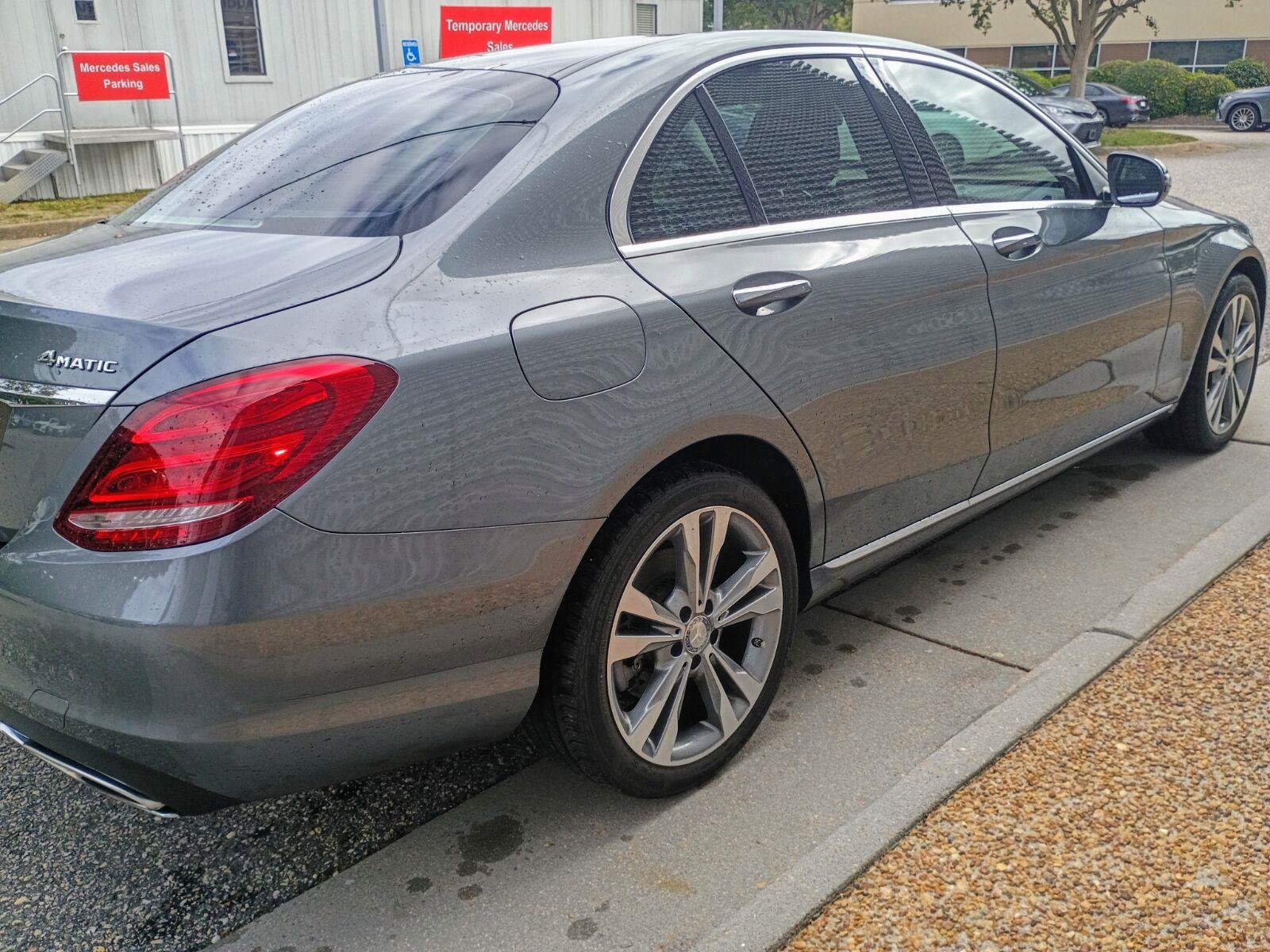 Used 2017 Selenite Grey Metallic Mercedes-Benz C 300 image 4