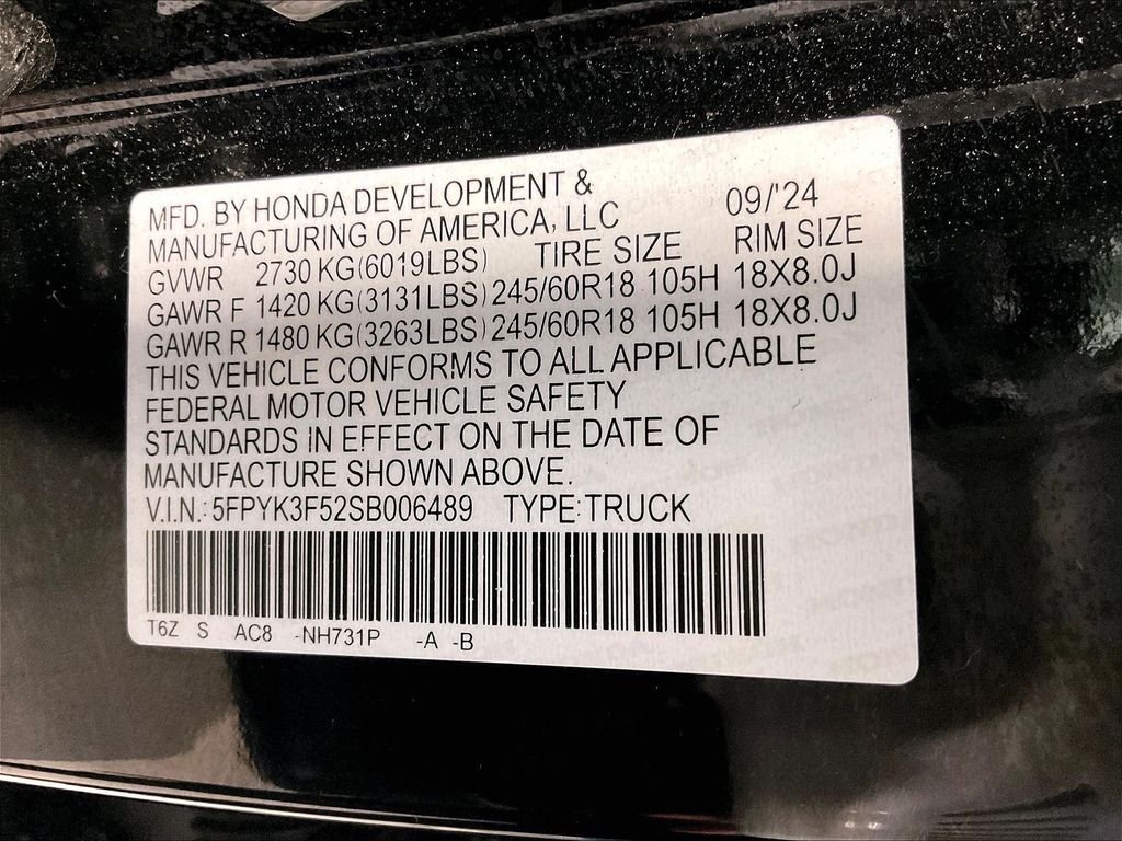 Used 2025 Black Honda RTL image 37