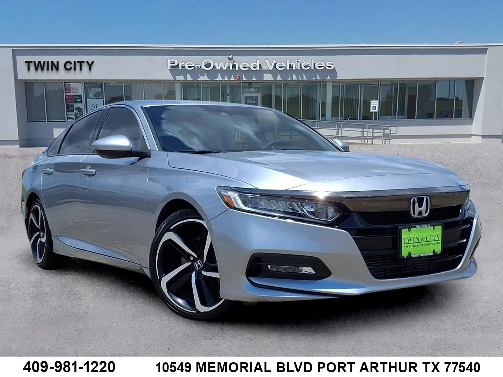 Used 2020 Silver Honda Sport image 1