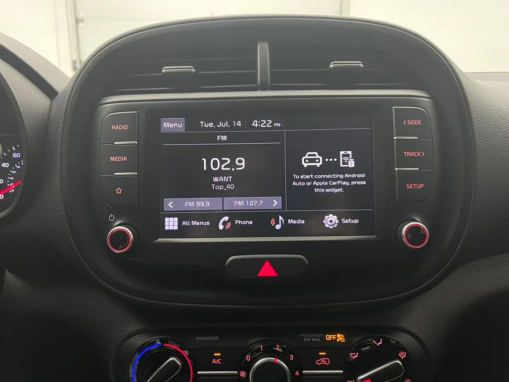 Used 2022 Inferno Red Kia LX image 22
