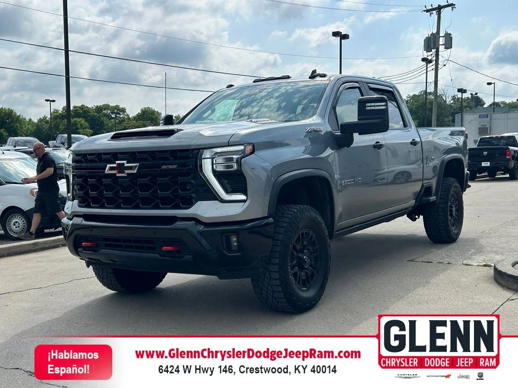 Used 2025 Gray Chevrolet ZR2 image 1