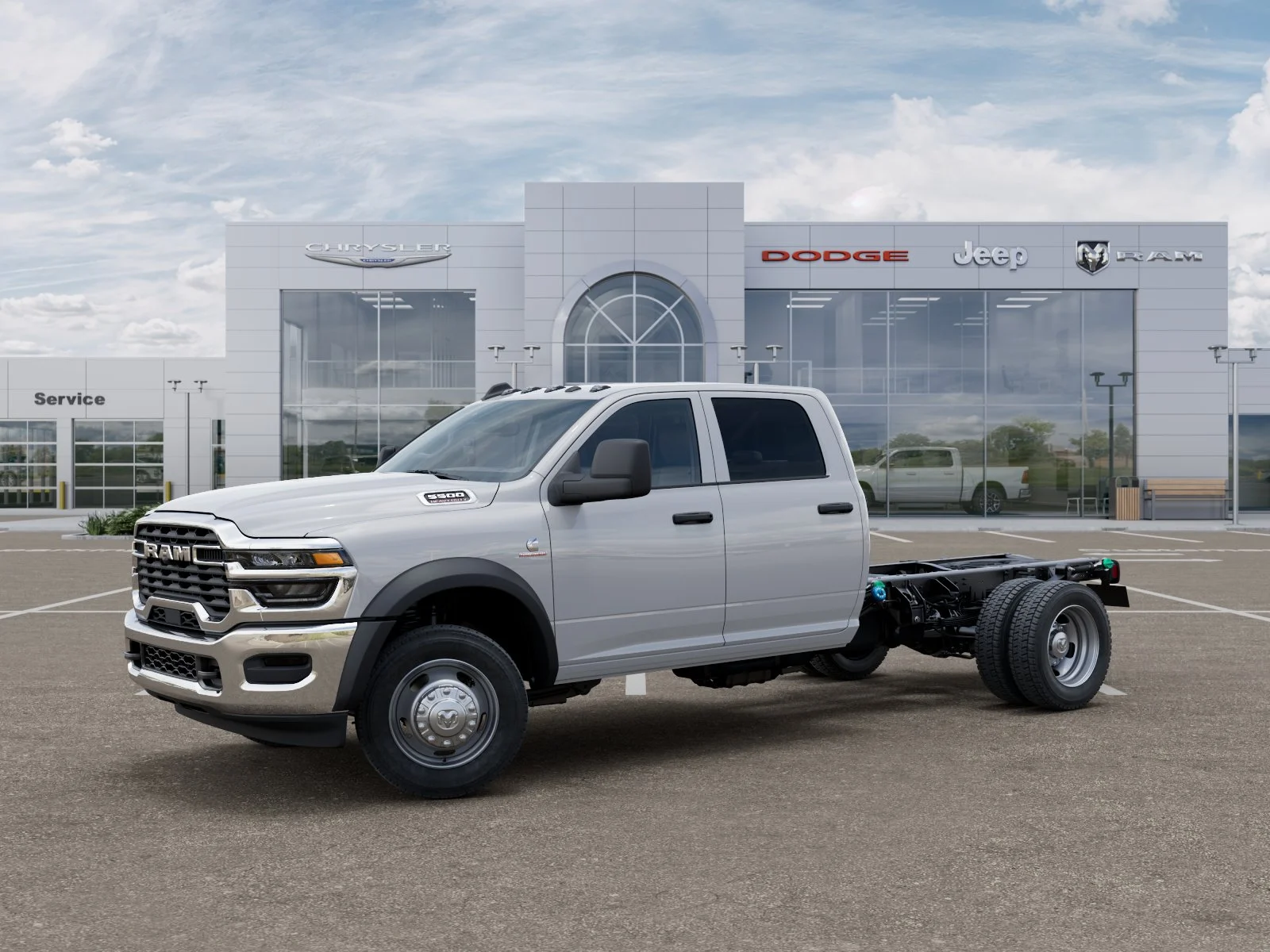 New 2026 Bright White Clear-Coat Exterior Paint RAM Tradesman image 38