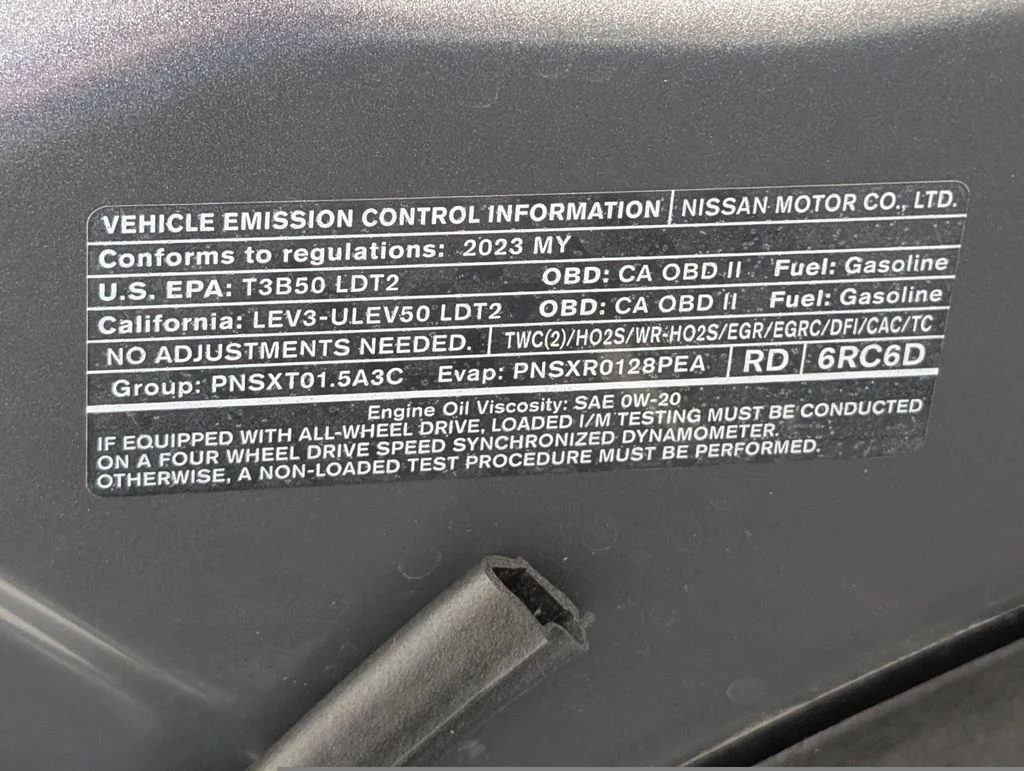 Certified Used 2023 Gun Metallic Nissan SV image 24