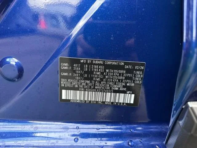 New 2026 SAPPHIRE BLUE PEARL Subaru Limited image 19