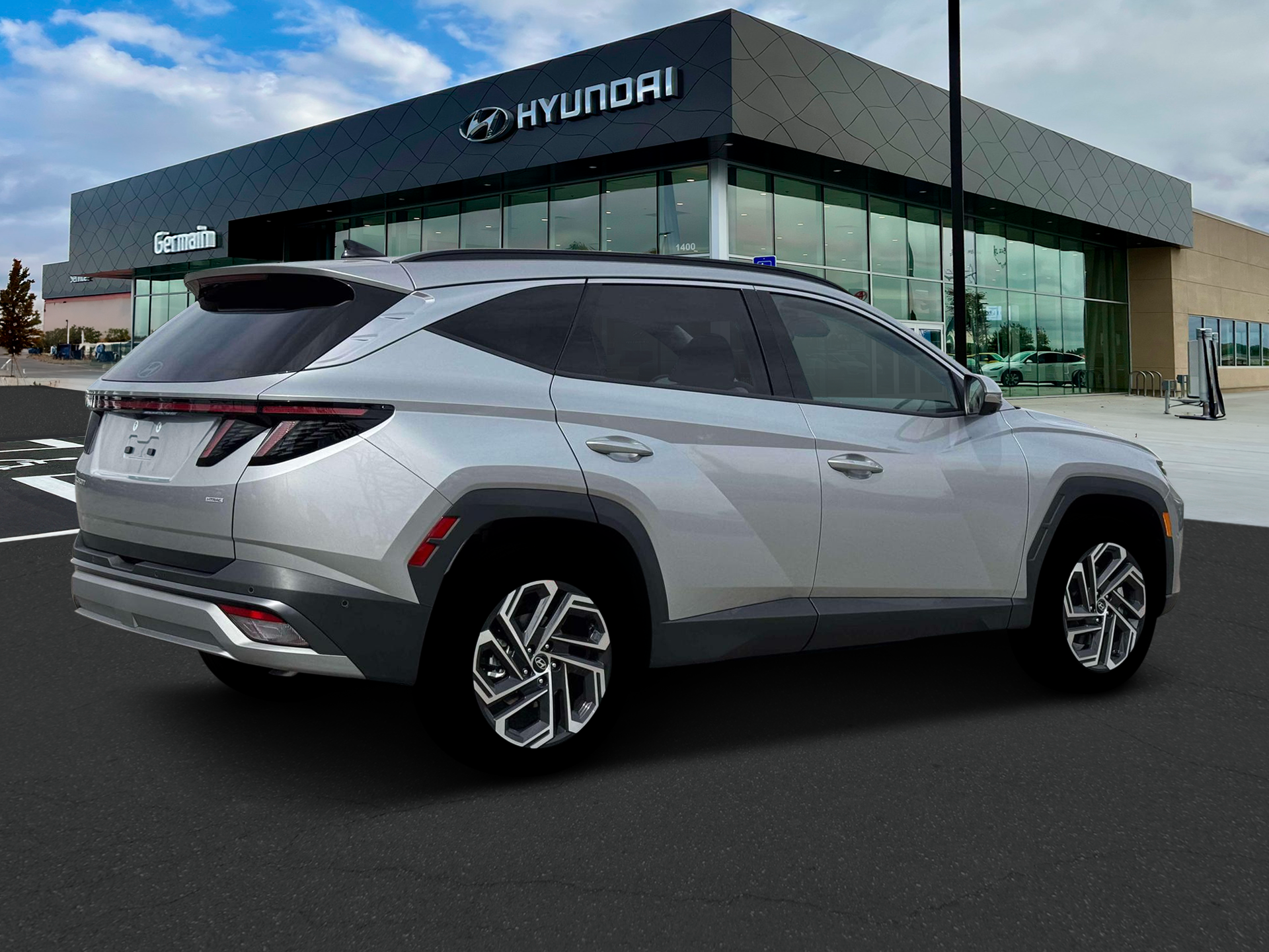 New 2026 Shimmering Silver Hyundai Limited AWD image 8