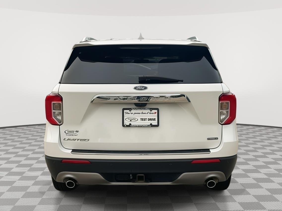 Used 2021 Star White Metallic Tri-Coat Ford Limited image 7