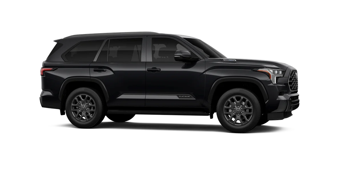 New 2026 Midnight Black Metallic Toyota Platinum image 12
