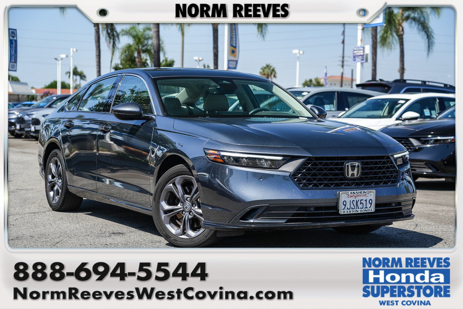 Certified Used 2024 Meteorite Gray Metallic Honda EX-L image 1