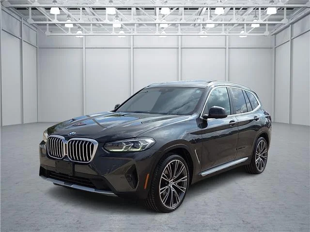 Used 2023 Black Sapphire Metallic BMW sDrive30i 4x2 Sports Activity Vehicle image 1