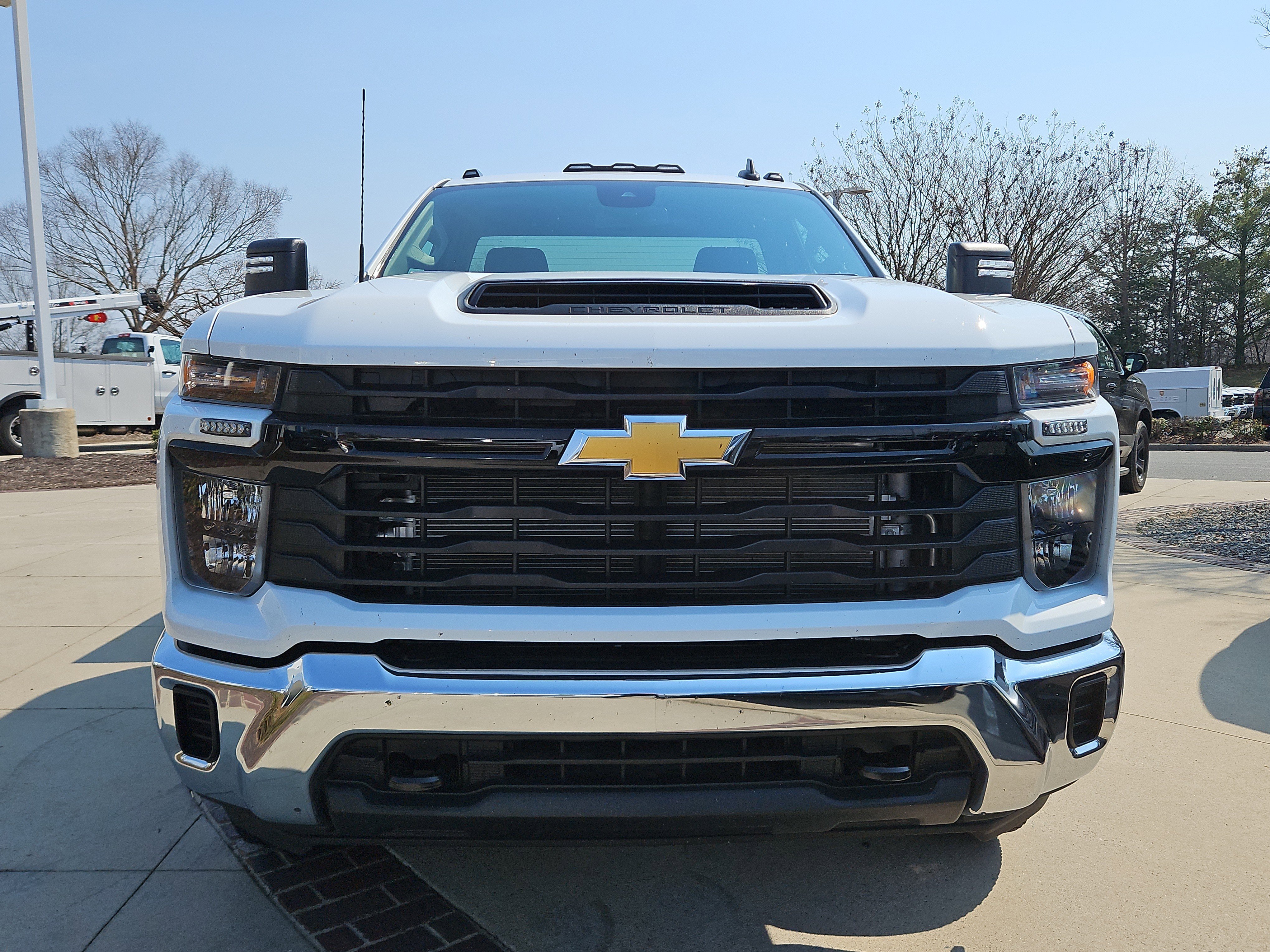 New 2024 Summit White Chevrolet Work Truck image 2