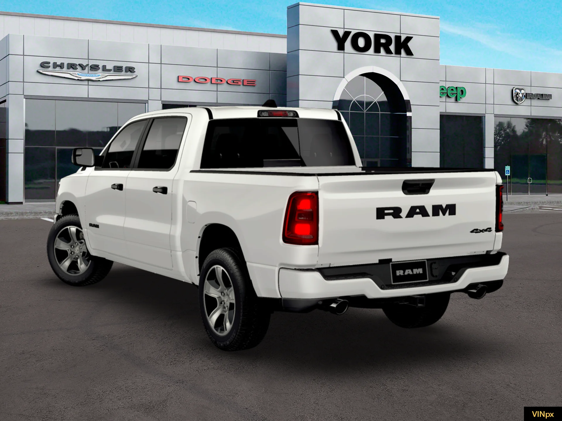 New 2026 Bright White Clear-Coat Exterior Paint RAM Express image 17