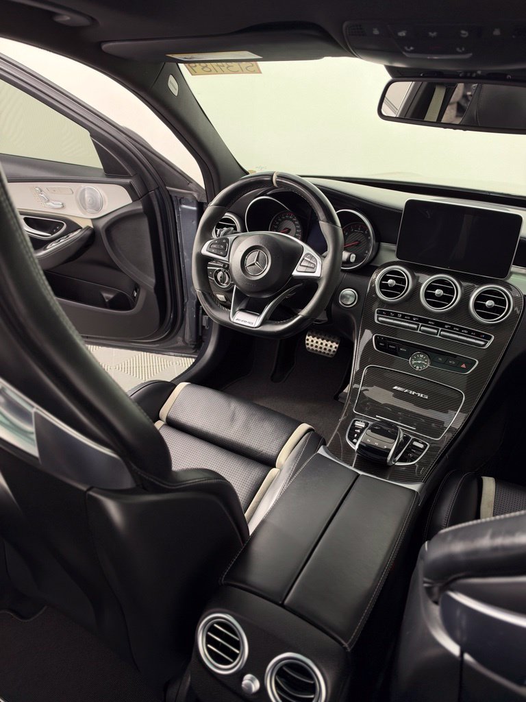 Used 2015 Steel Gray Metallic Mercedes-Benz C 63 S AMG® image 25