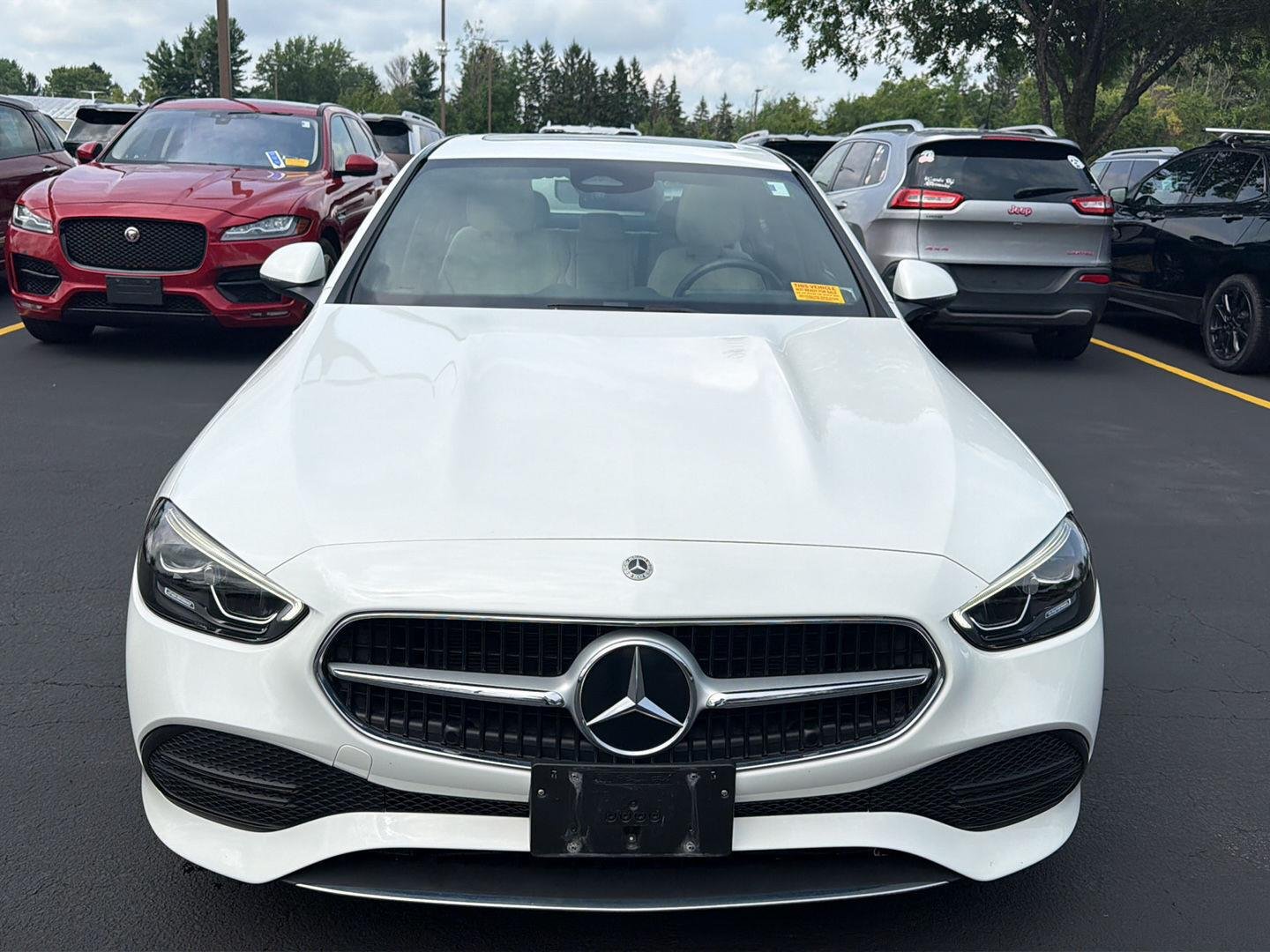 Used 2022 Polar White Mercedes-Benz C 300 image 2