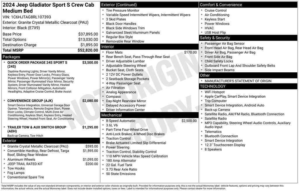 Certified Used 2024 Crystal Metallic Jeep Sport S image 53
