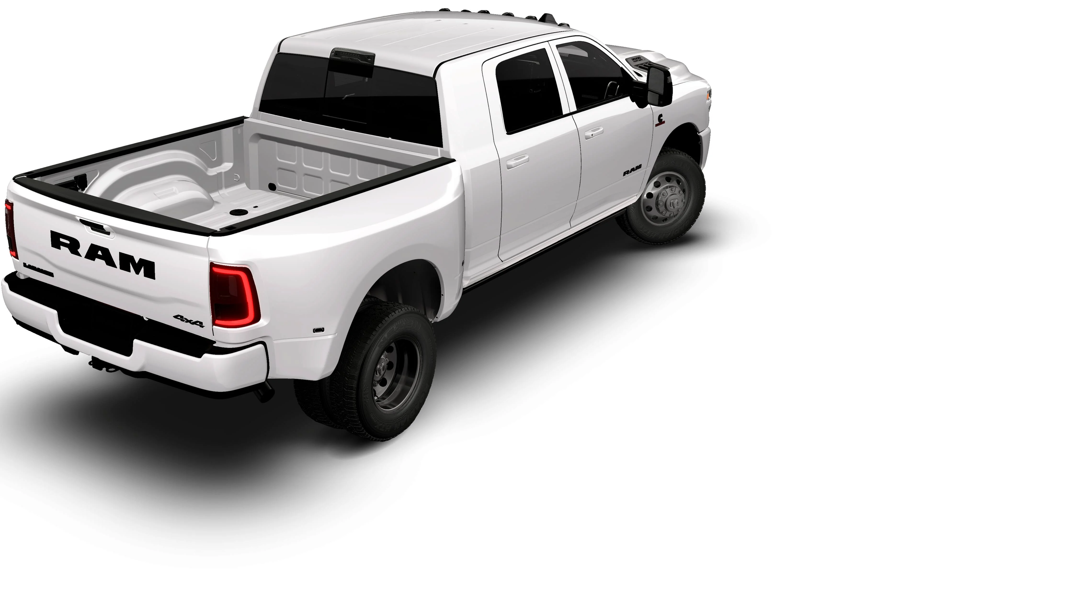 New 2026 Bright White Clear-Coat Exterior Paint RAM LARAMIE image 14