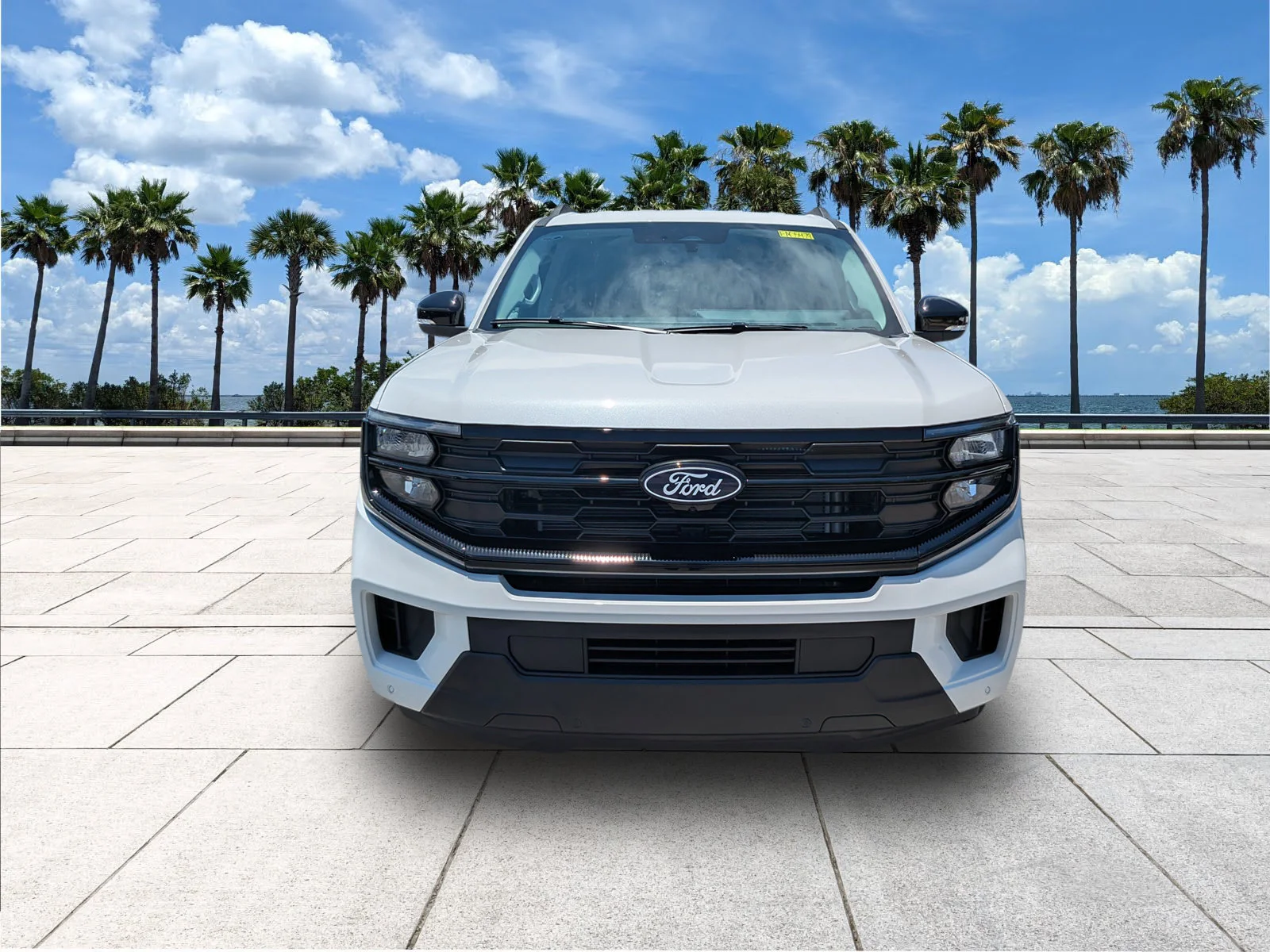 New 2027 Star White Metallic Tri-Coat Ford Active image 2