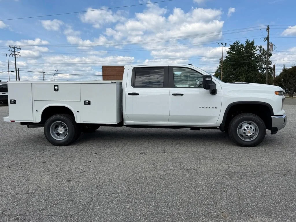 New 2026 Summit White Chevrolet Work Truck image 3
