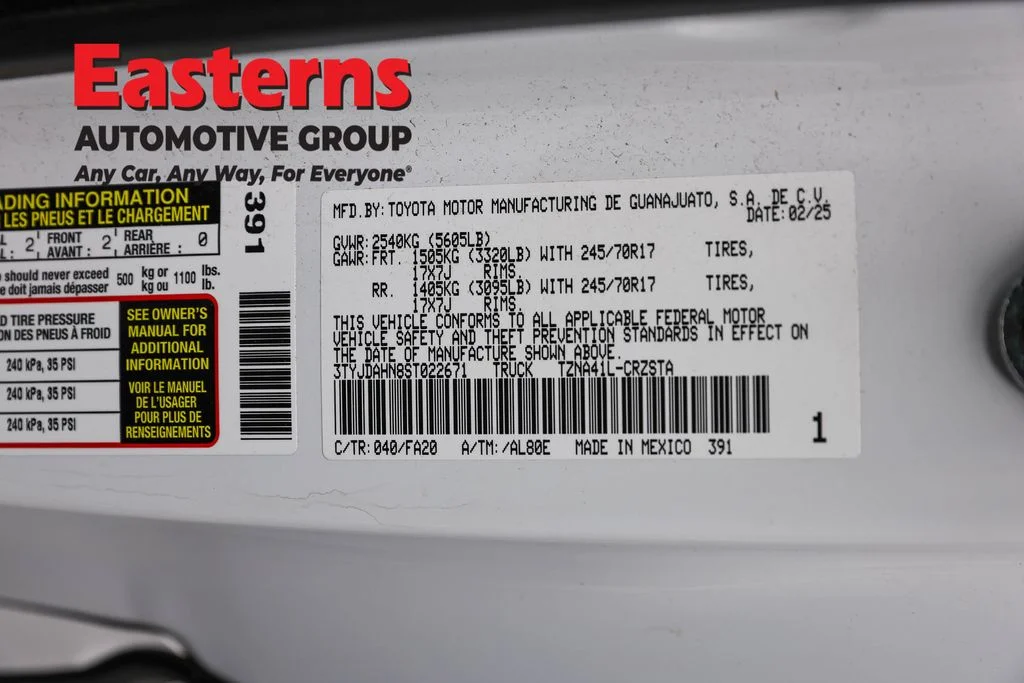 Used 2025 White Toyota SR image 31
