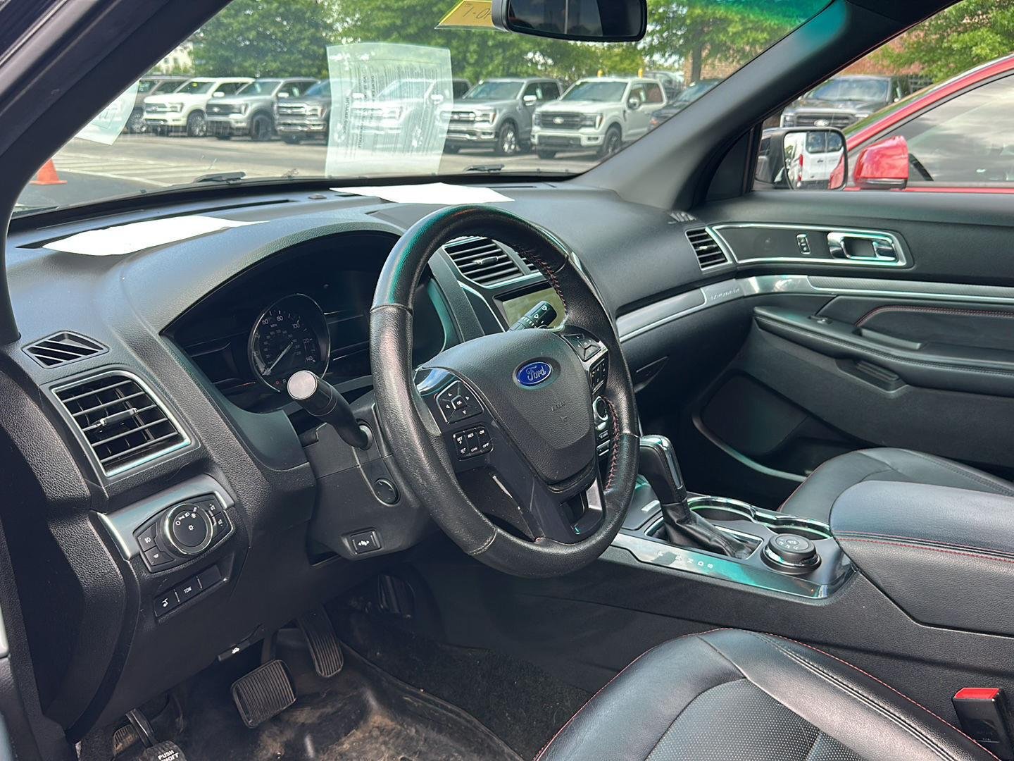 Used 2017 Shadow Black Ford Sport image 2