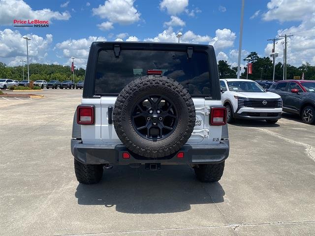 Used 2024 Bright White Clear Coat Jeep Willys image 6