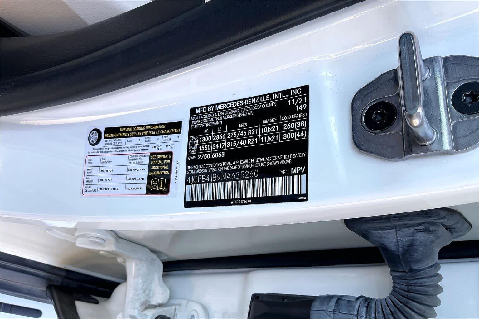 Used 2022 Polar White Mercedes-Benz GLE 350 image 31