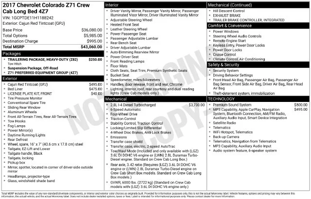 Used 2017 Red Chevrolet Z71 image 29