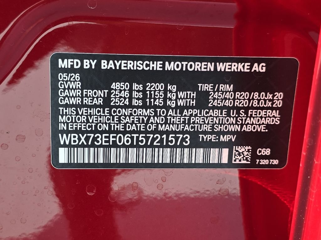 New 2026 Vegas Red Metallic BMW xDrive28i image 23