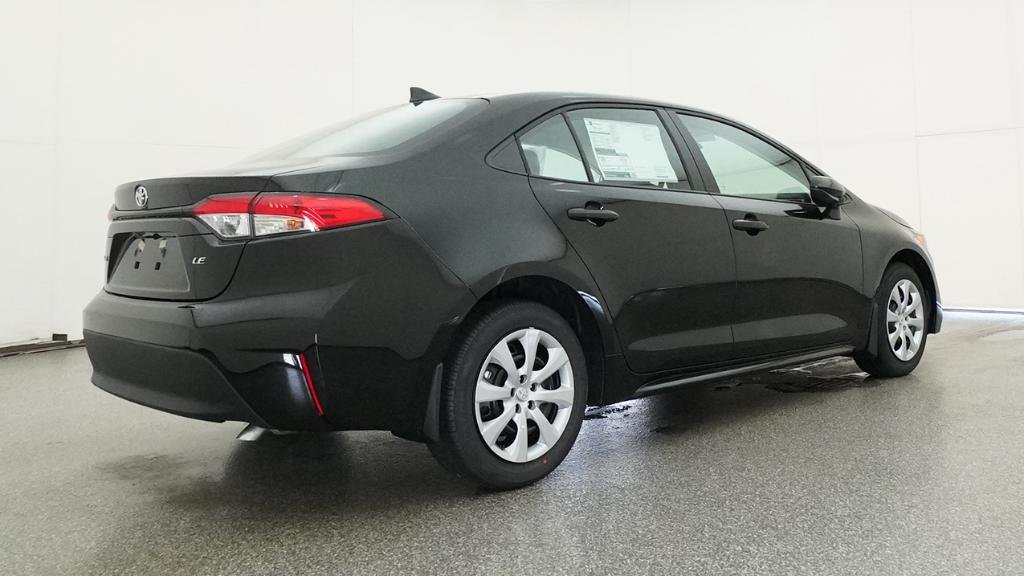 New 2026 Midnight Black Metallic Toyota LE image 3