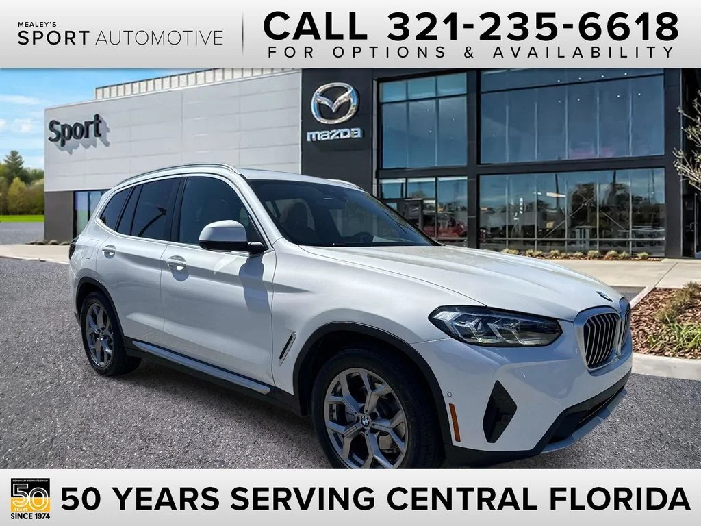 シルバーX3 Pre-Owned 2023 BMW X3 xDrive30i 4D Sport Utility in Orlando