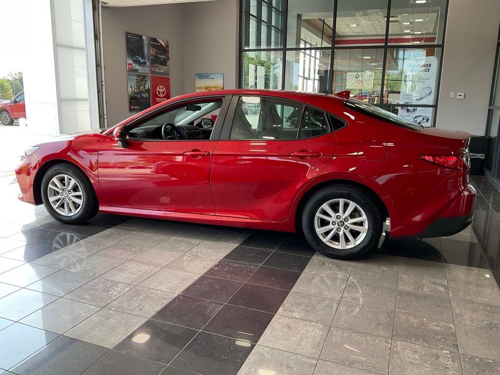 Certified Used 2025 Red Toyota LE image 4