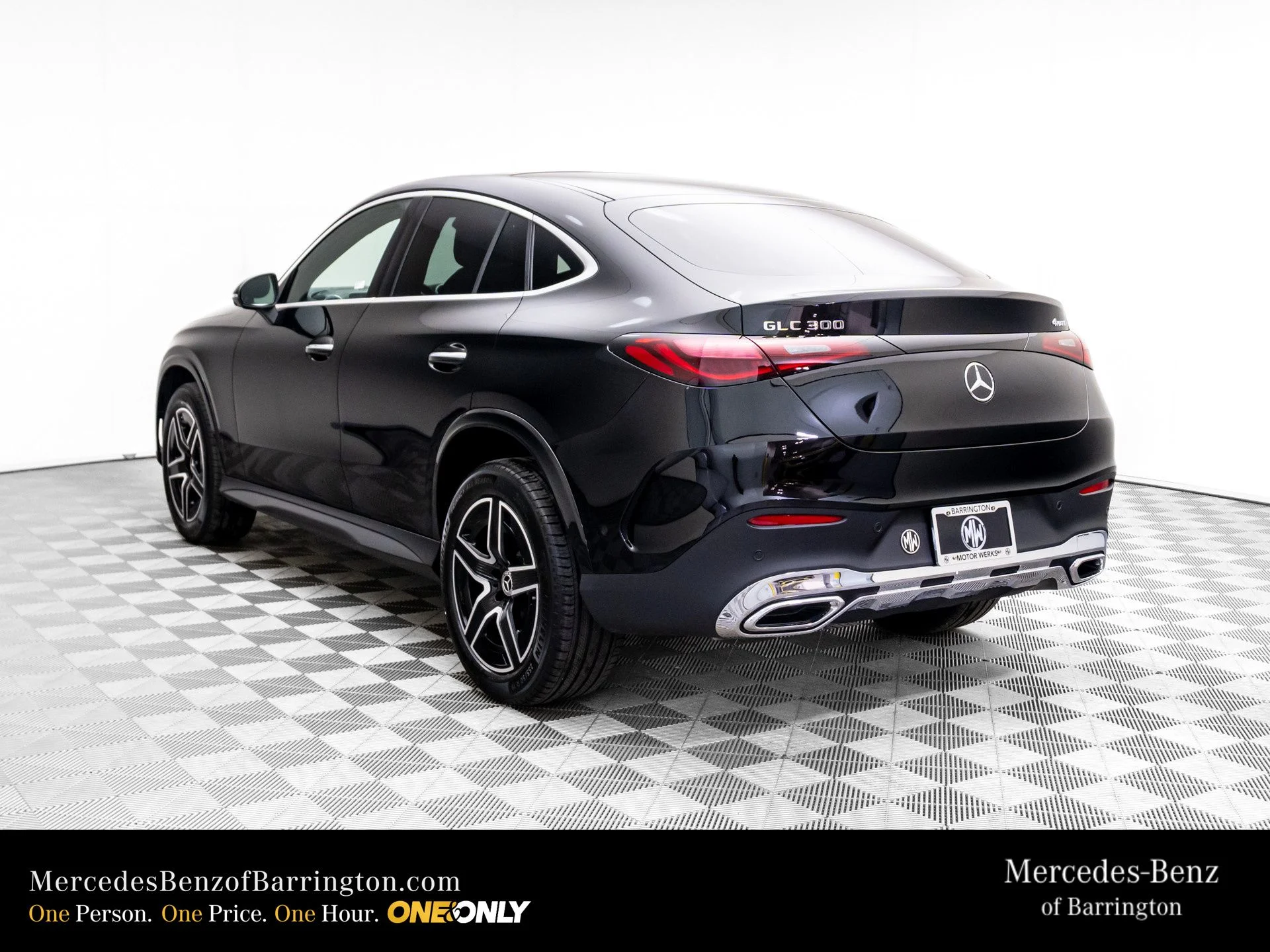 New 2026 Black Mercedes-Benz GLC 300 Coupe image 3