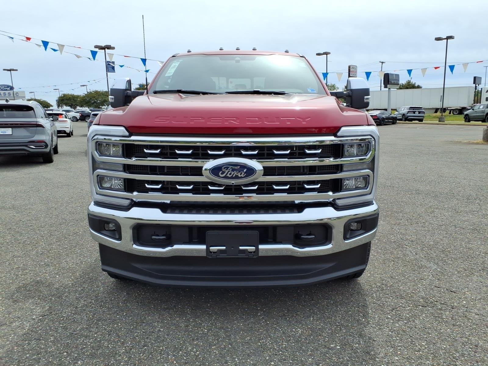 New 2026 Ruby Red Metallic Tinted Clearcoat Ford F-250® Lariat® image 9