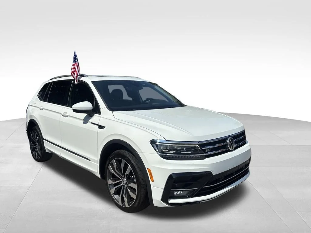 Used 2020 White Volkswagen 2.0T SEL Premium R-Line image 8