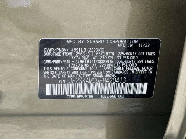 Used 2023 Brown Subaru Wilderness image 26