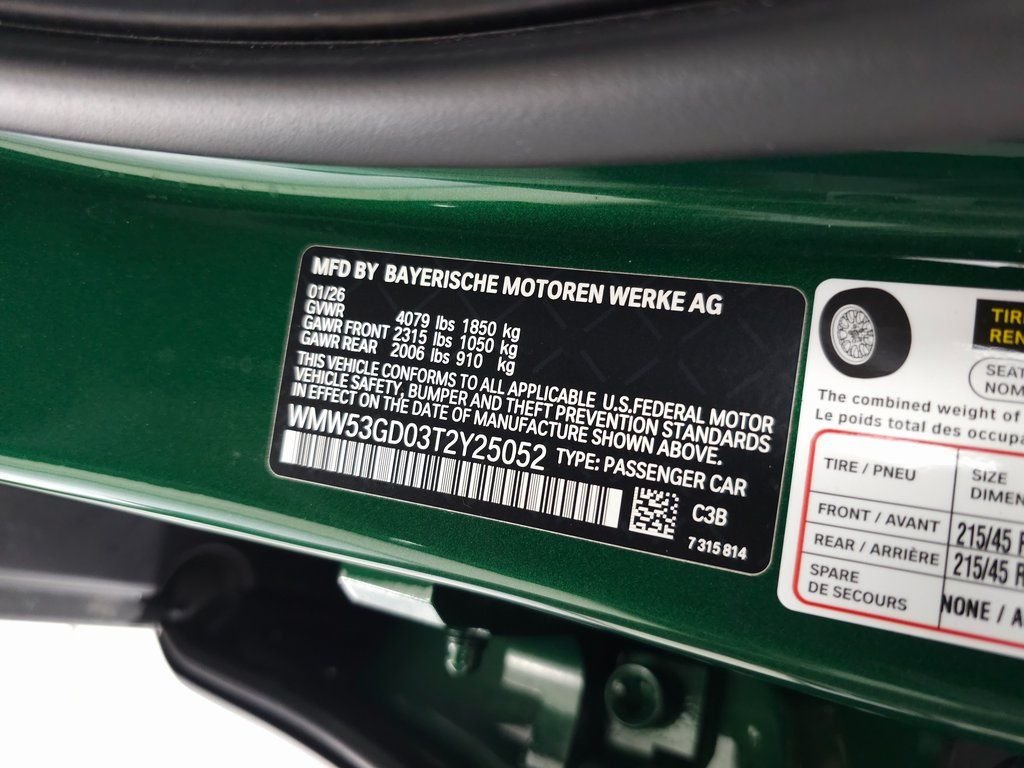 New 2026 British Racing Green MINI Signature Plus image 31