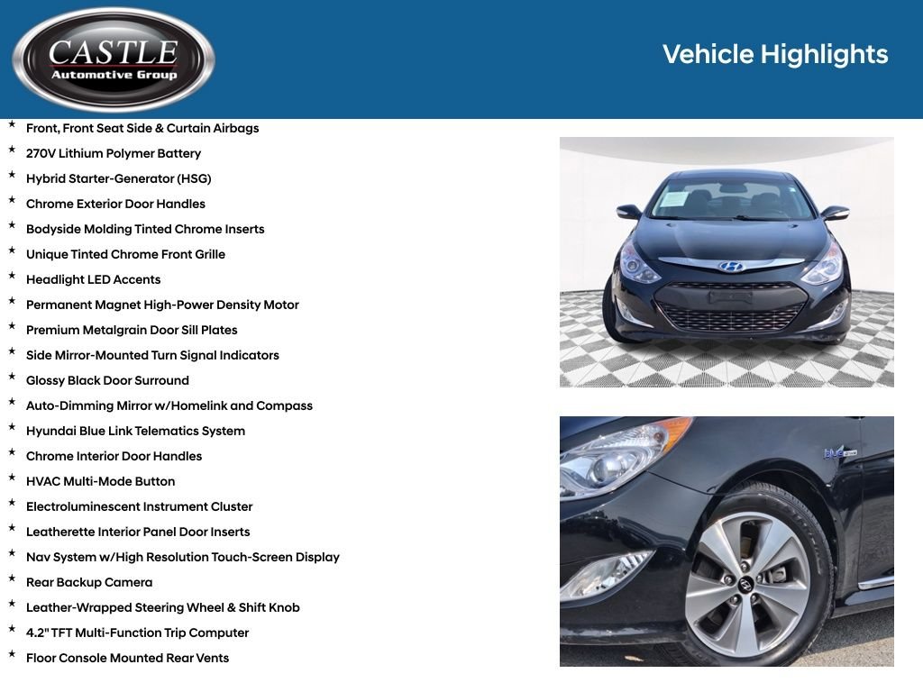 2012 Hyundai Sonata Hybrid Base - Photo 16