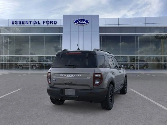 New 2025 Carbonized Gray Metallic Ford Outer Banks® image 8